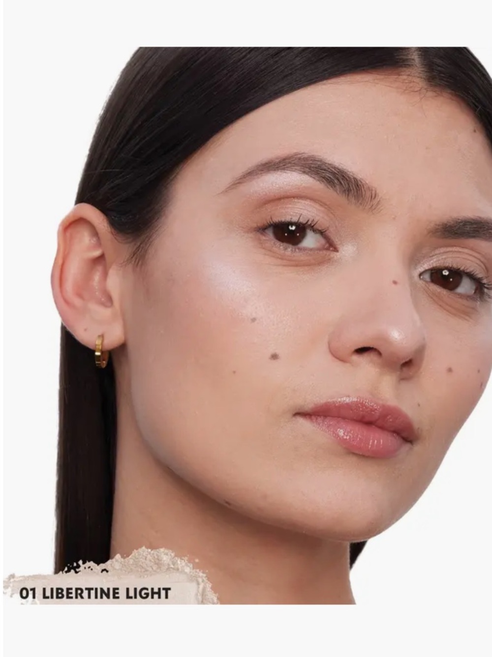 YSL All Hours Hyper Luminize Highlighting Powder 01 Libertine Light - Picture 3 of 9